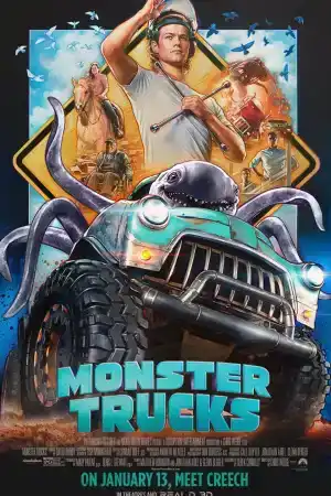 Monster Trucks постер