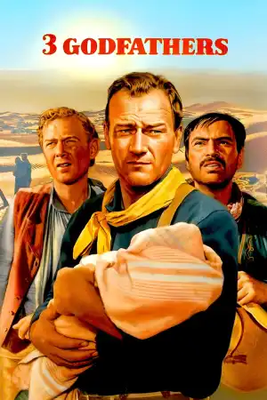 3 Godfathers постер