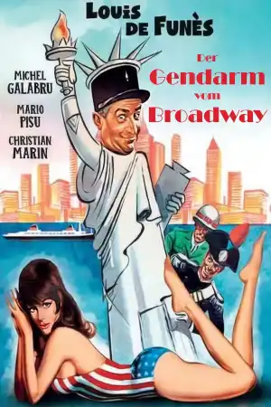 Le gendarme a New York постер