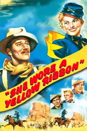 She Wore A Yellow Ribbon постер