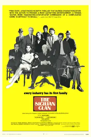 Le clan des Siciliens постер
