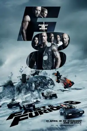 The Fate of the Furious постер