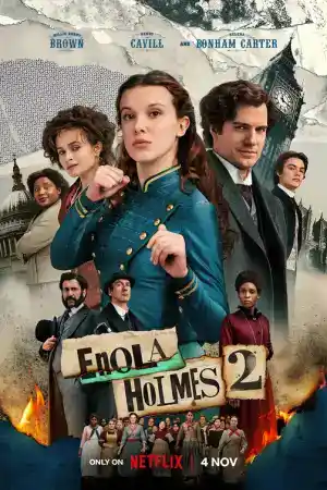Enola Holmes 2 постер