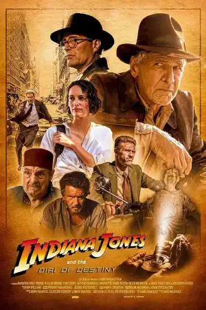 Indiana Jones and the Dial of Destiny постер