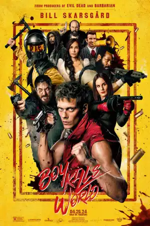 Boy Kills World постер