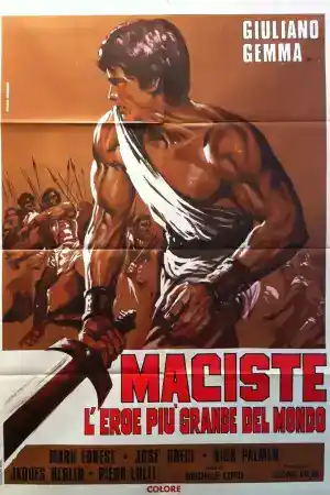 Maciste, l'eroe piu grande del mondo постер