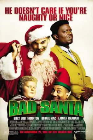 Bad Santa постер
