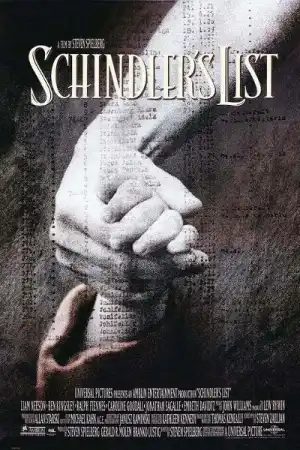 Schindler's list постер