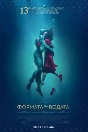 The Shape of Water постер