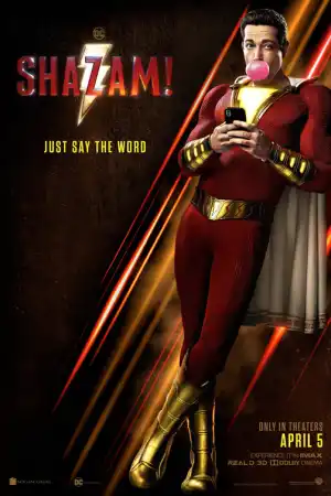 Shazam! постер