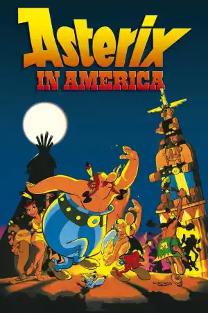 Asterix in America постер