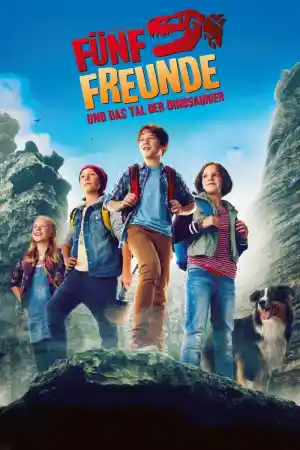 Funf Freunde und das Tal der Dinosaurier постер