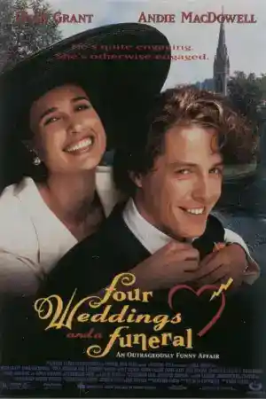 Four Weddings and a Funeral постер