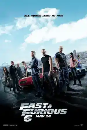 Fast and Furious 6 постер