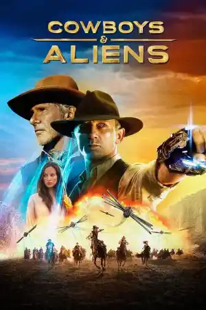 Cowboys and Aliens постер