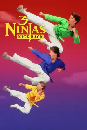 3 Ninjas Kick Back постер