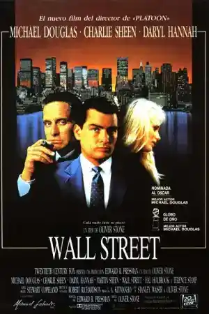 Wall Street постер