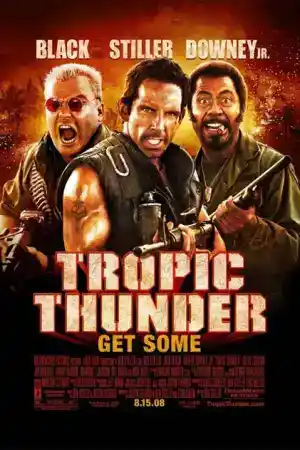 Tropic Thunder постер