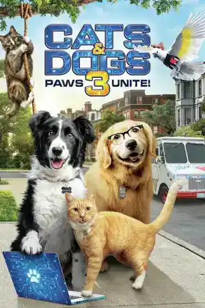 Cats and Dogs 3: Paws Unite! постер