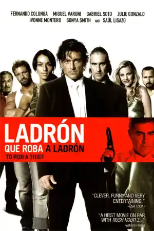 Ladron que roba a ladron постер