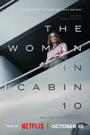 The Woman in Cabin 10 постер